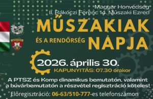 Műszakiak és a Rendőrség Napja Szentesen – Látványos bemutatókkal vár a honvédsé…