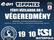 MAGABIZTOS JÁTÉKKAL ÚJABB 3 PONTOT SZEREZTÜNK…