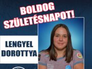 Boldog Születésnapot kívánunk női csapatunk játékosának, Lengyel Dorottyának!…