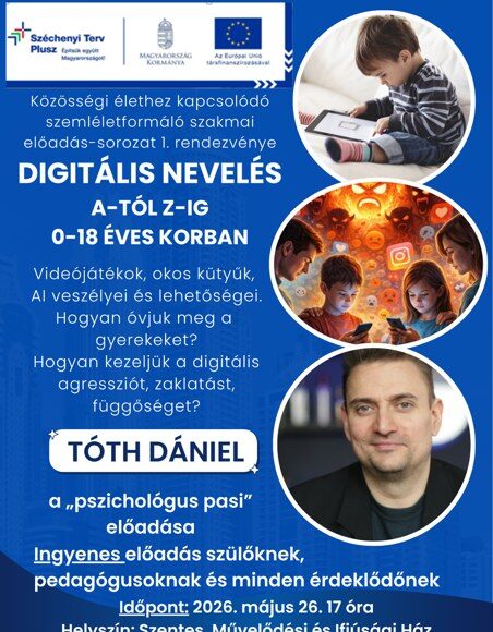 Digitális Nevelés A-tól Z-ig – 0-18 éves korban…