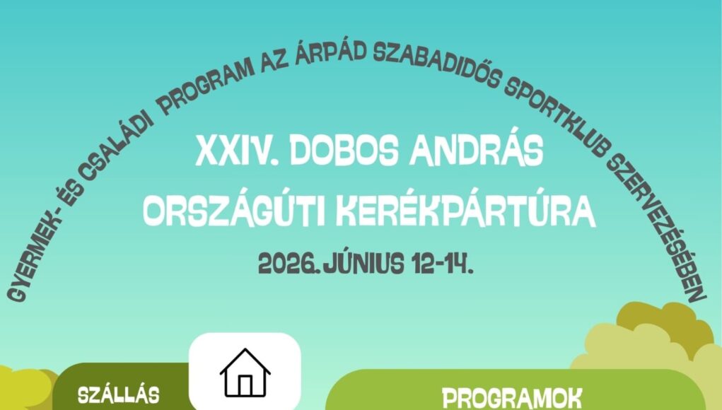 Júniusban immár 24. alkalommal indul a Dobos András kerékpártúra. A cél: Szarvas…