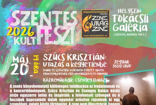 Május 20.-án a KultFeszten, Szűcs Krisztián!!…
