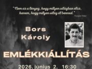 Várunk mindenkit szeretettel Bors Károly emlékkiállítására!…