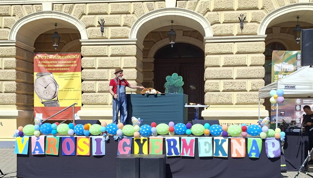 Vidám forgatag a Városi Gyermeknapon…