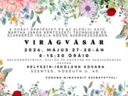 Virágvásár a MEZGÉ udvarán május 27-28-án!…