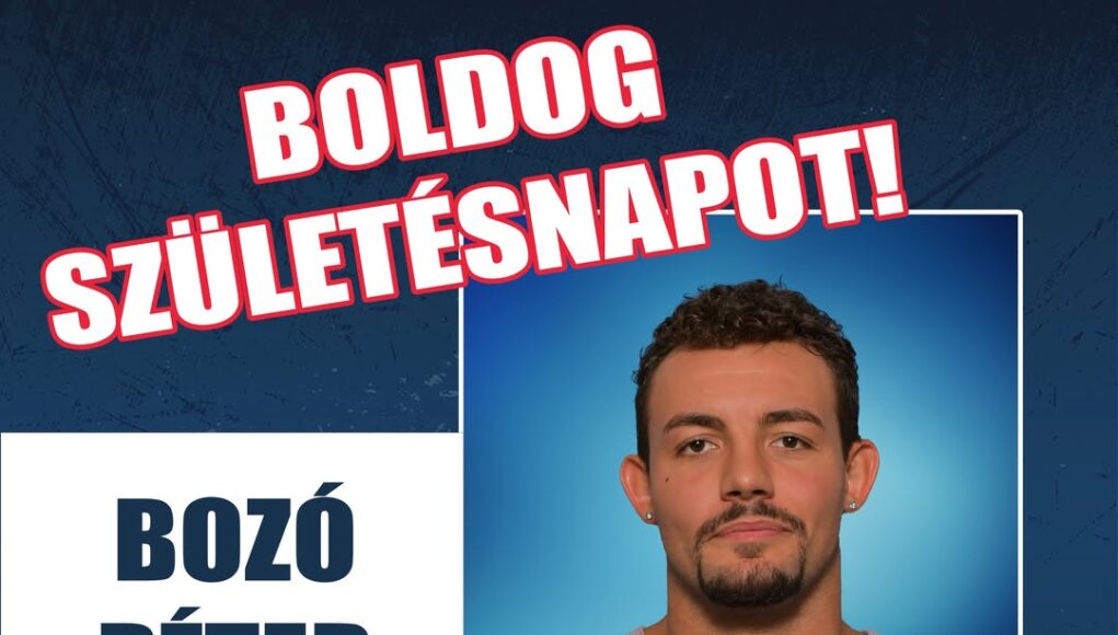 Boldog Születésnapot kívánunk férfi csapatunk játékosának, Bozó Péternek!…