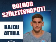 Boldog Születésnapot kívánunk férfi csapatunk játékosának, Hajdu Attilának!…