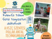 Felszabadult egy hely a Robinfó táborban! Nyári tábor térítésmentesen 6-7. oszt…