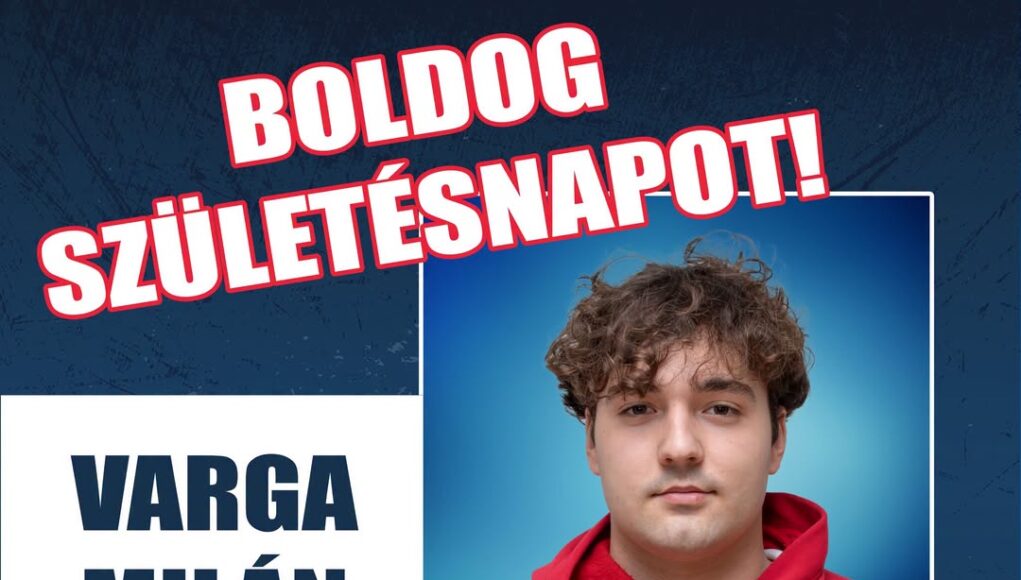 Boldog Születésnapot kívánunk férfi csapatunk játékosának, Varga Milánnak!…