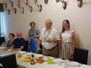 Elnöki láncátadás és falfestmény a Rotaryban…