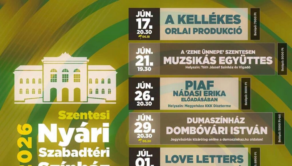 JÚLIUSI PROGRAMAJÁNLÓ…