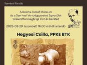 A Szentesi Körséta/Őze Lajos bérlet keretében régészeti, helytörténeti előadás l…