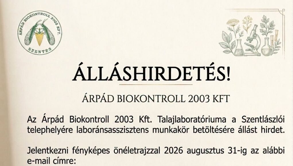 ÁLLÁSHIRDETÉS!…
