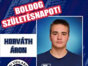 Boldog Születésnapot kívánunk férfi csapatunk játékosának, Horváth Áronnak!…