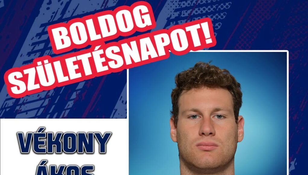 Boldog Születésnapot kívánunk férfi csapatunk játékosának, Vékony Ákosnak!…