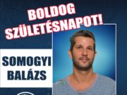Boldog Születésnapot kívánunk férfi csapatunk vezetőedzőjének, Somogyi Balázsnak…
