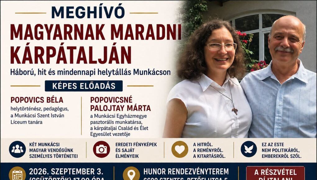 HÁBORÚ, HIT ÉS MINDENNAPI HELYTÁLLÁS MUNKÁCSON…