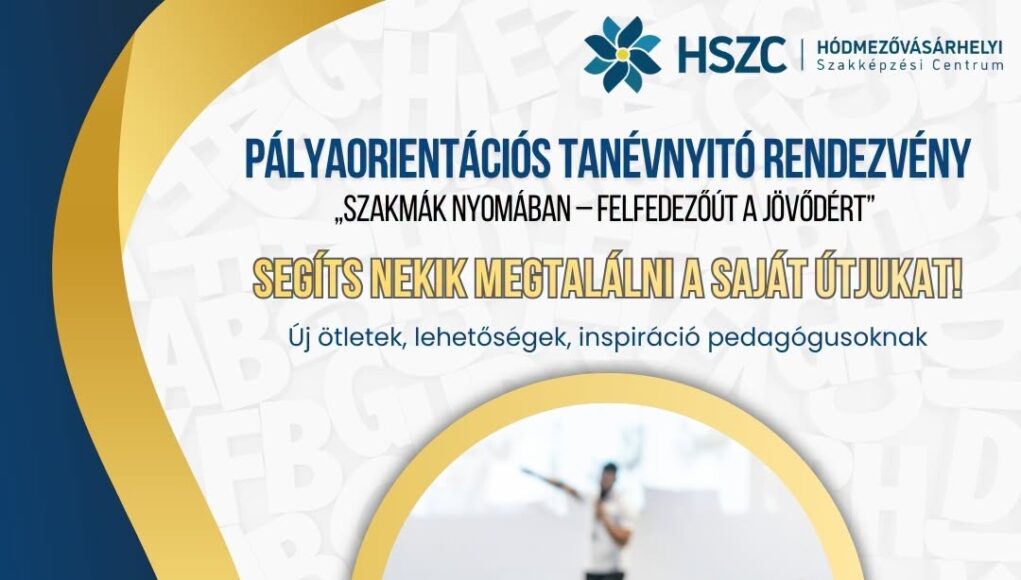 IRÁNYTŰ A JÖVŐHÖZ – PEDAGÓGUSOKNAK…