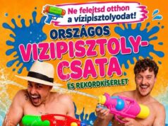 Ma 14 órától Országos Vízipisztoly-csata a Szentesi Sport- és Üdülőközpontban is…