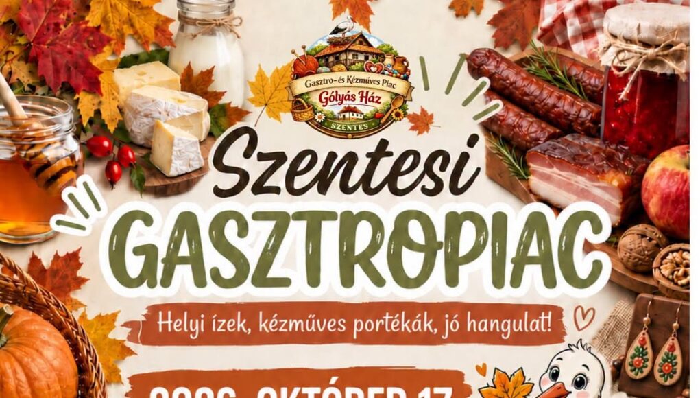 Minden családot szeretettel várunk a Szentesi Gasztro és Kézműves Piacra október…