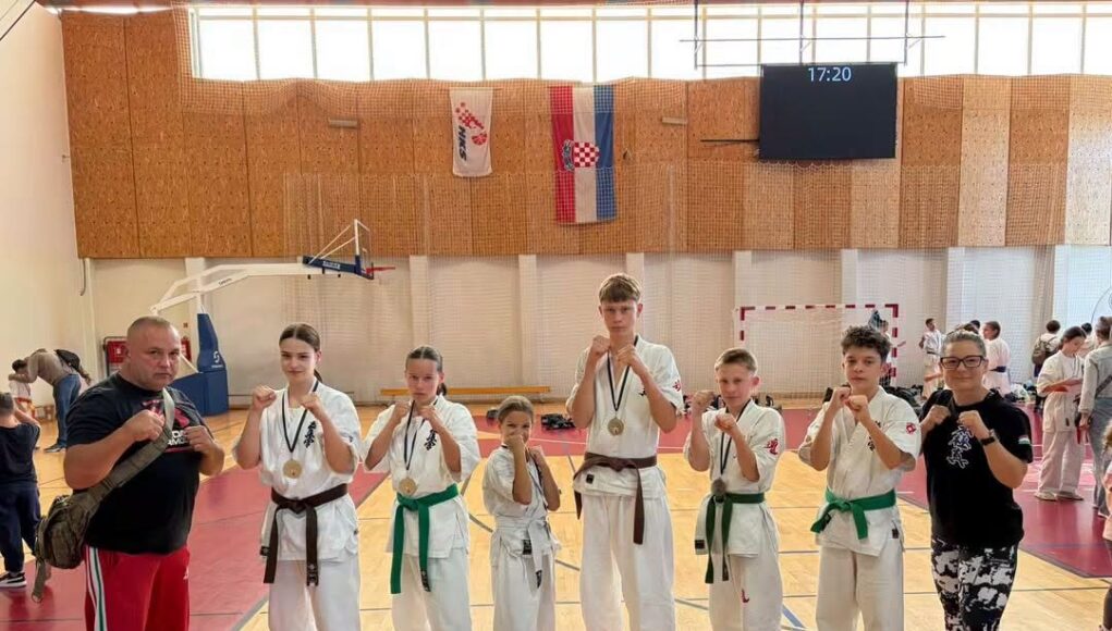 Karate sikerek Horvátországban…