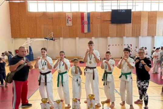 Karate sikerek Horvátországban…
