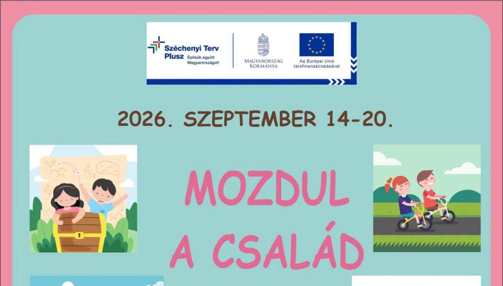 Mozdul a család! – Izgalmas mozgásos programhét Szentesen a Felsőpárti Óvoda sze…