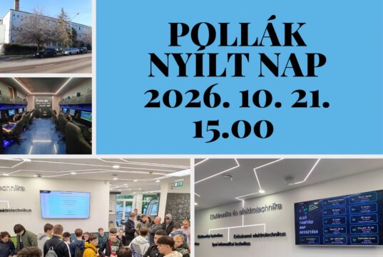 NYÍLT NAP A POLLÁKBAN!…