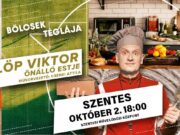 Október 2-án 18 órakor Fülöp Viktor önálló estje „Bölcsek téglája” címmel, a Sze…