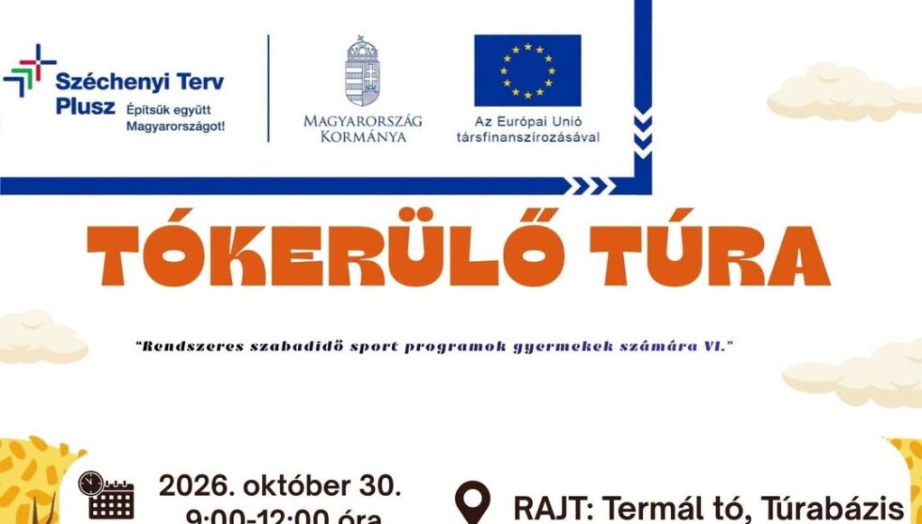 Tókerülő túrára hívják a gyermekeket és családokat!…