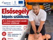 Tudás, ami életet menthet: ingyenes elsősegély-képzés indul kisgyermekes szülőkn…