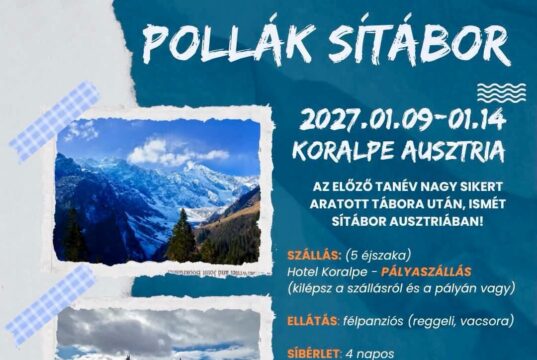 Újra sítábor a Boros Technikummal közös szervezésben!…