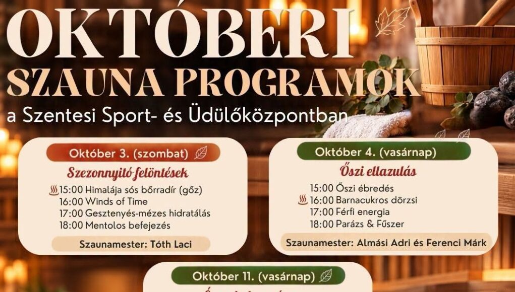 OKTÓBERI PROGRAMAJÁNLÓ…