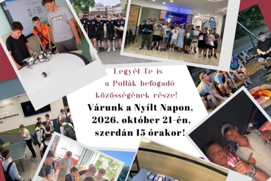 A Pollák nem csupán egy oktatási intézmény, hanem a hozzánk járó diákok személyi…