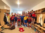 A képen látható U-19-es csapatunk 4:0 győzelmet aratott a dobogóra is esélyes, s…