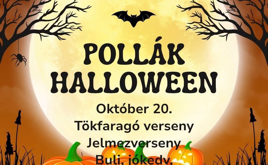 Egy hét múlva, október 20-án őszi borzongással teli Halloween a Pollákban! Légy…