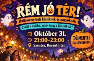 Halloween-buli a Kossuth téren…
