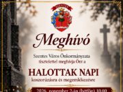 Halottak napi megemlékezés és koszorúzás Szentesen…