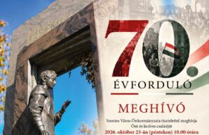 Meghívó az 1956-os forradalom és szabadságharc 70. évfordulójának szentesi város…