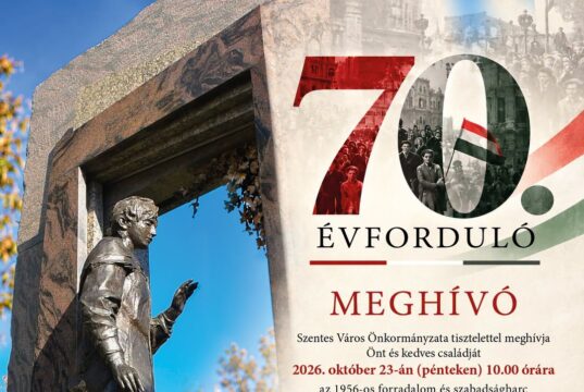 Meghívó az 1956-os forradalom és szabadságharc 70. évfordulójának szentesi város…