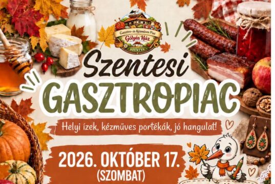 Minden családot szeretettel várunk a Szentesi Gasztro és Kézműves Piacra október…