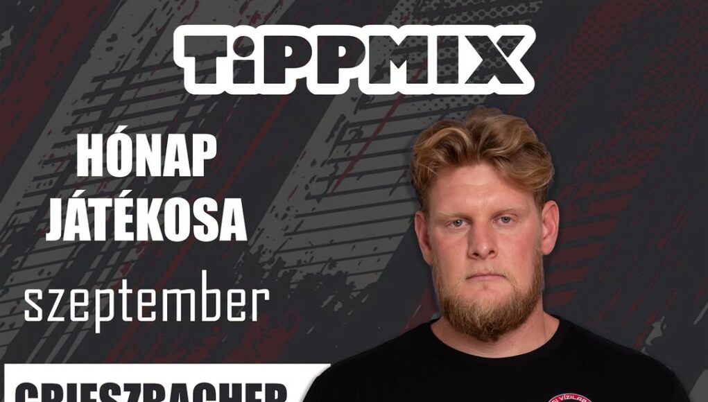 TIPPMIX – A HÓNAP JÁTÉKOSA…