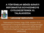 Útlezárás az egyházmegyei találkozó napján, szombaton…