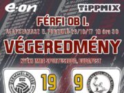 VÉGEREDMÁNY A FŐVÁROSBÓL…